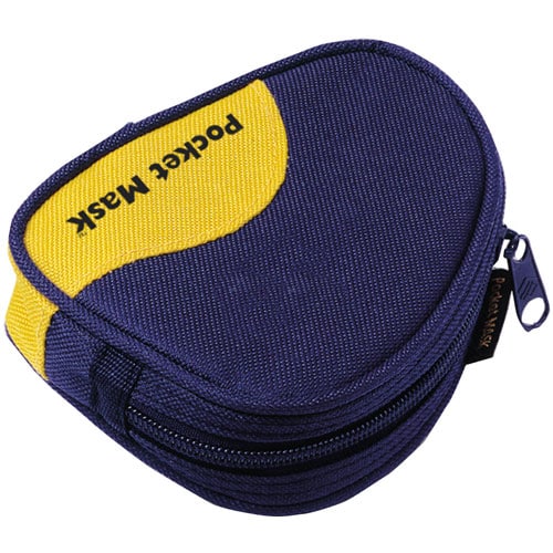 ポケットマスク ソフトポーチ 青