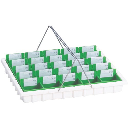 散薬トレー 25人用 《ケース》グリーン