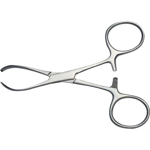 タオル鉗子 ローナ型 BOX 100mm