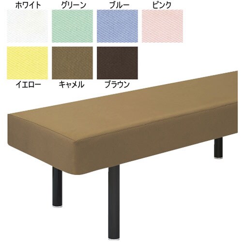 カラー診察台カバー綿製600×1900mmピンク