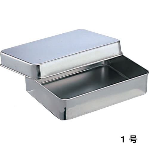 深型ステンレスバット(フタ付) 1号