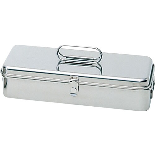 蝶番付ステンレスバット(細長) 大