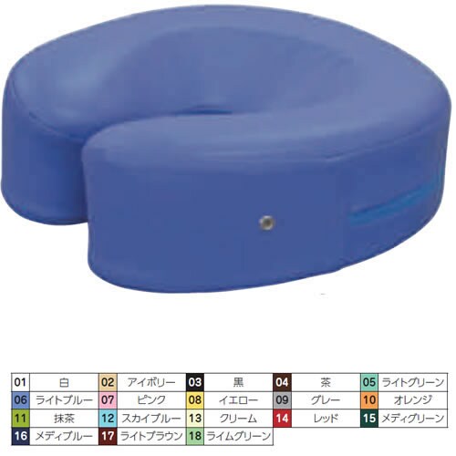 マクラ フェイス用 ライトブルー