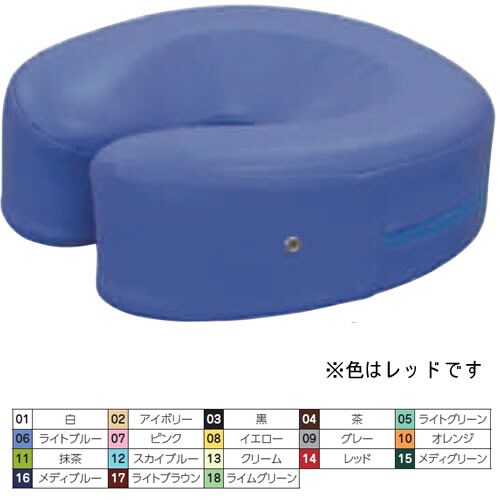 マクラ フェイス用 レッド