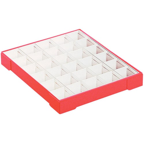 カラー散薬トレー30人用 オレンジ 6008−02