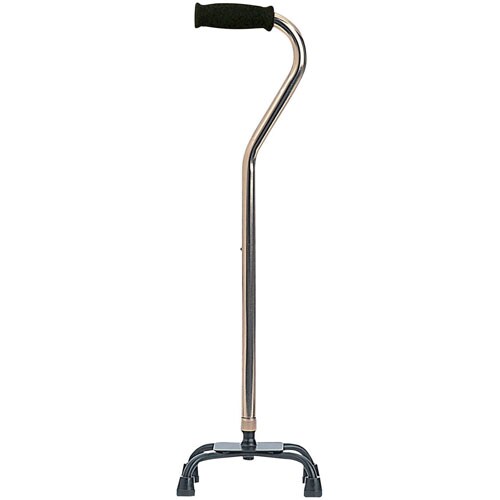 四点杖(スモールベース) ブラウン