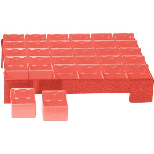 カラー散薬トレー30人用 オレンジ KT−30