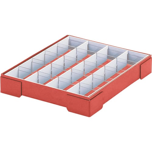 カラー散薬トレー20人用 オレンジ 6112−02