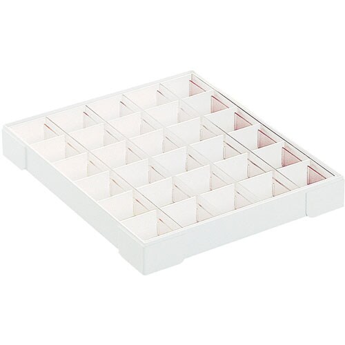 カラー散薬トレー30人用 ホワイト 6008−06