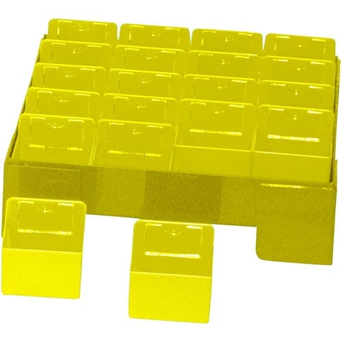 カラー散薬トレー20人用 イエロー KT−20