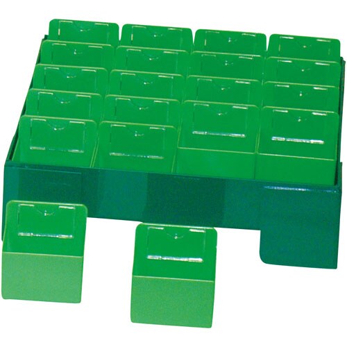 カラー散薬トレー20人用 グリーン KT−20