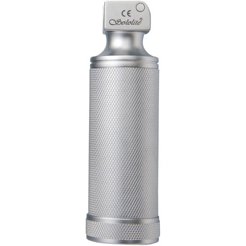 スタンダード喉頭鏡 ハンドル(乾電池式) 短太