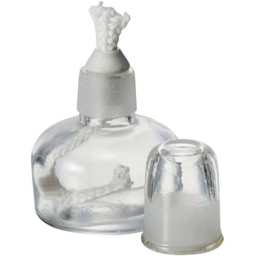 アルコールランプガラスフタ付 中型 約90ml