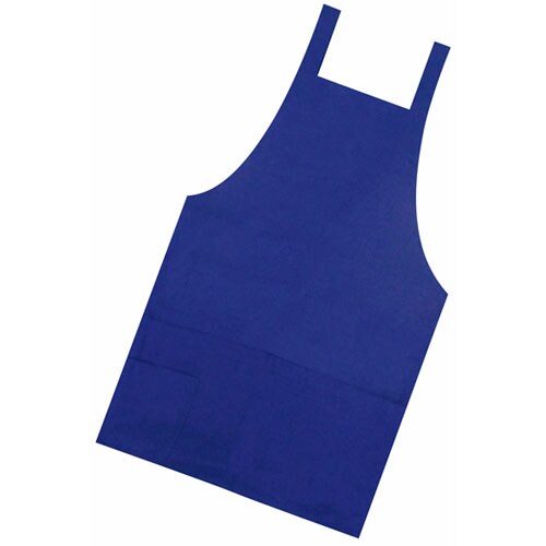 ショートエプロン フリー ネイビー