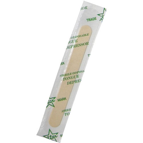 スター舌圧子(木製) 小児用