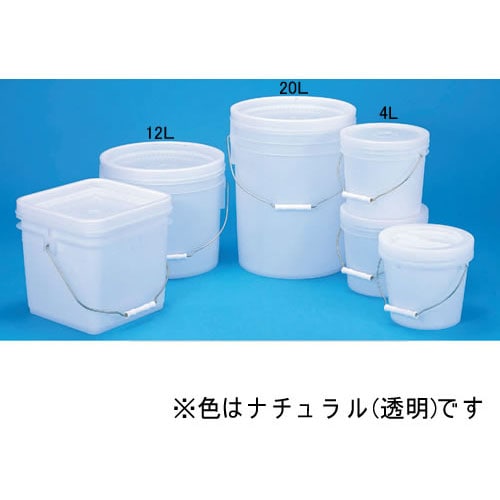 トスロン密閉容器 12L ナチュラル(透明)