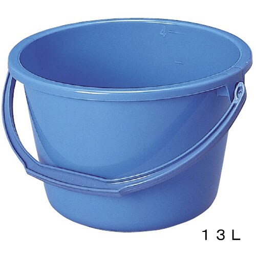 ポリバケツ 13L ブルー