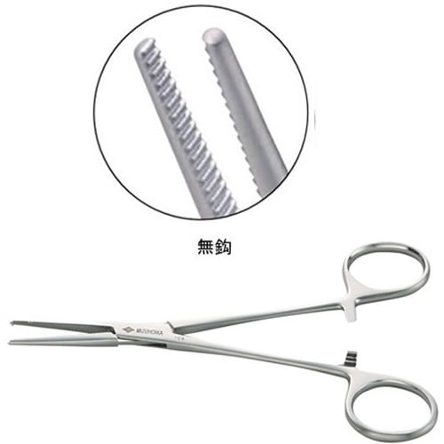 止血鉗子 コヘル氏 直型・無鈎 145mm