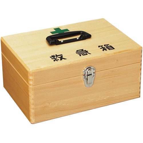 木製救急箱 中