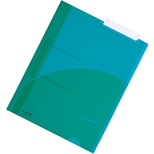 TDカルテフォルダーエニーヨコ保管用 緑