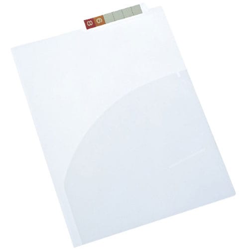 TDカルテフォルダーWポケット A4用ヨコ保管