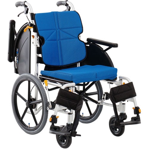 車いす ネクストコアマルチ 介助用 ブルー