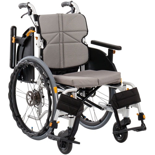 車いす ネクストコアアジャスト 自走用 グレー