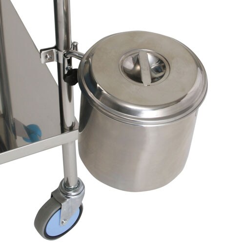 カート用取付式汚物缶