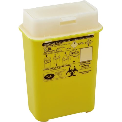 感染性廃棄物安全処理容器 0.8L