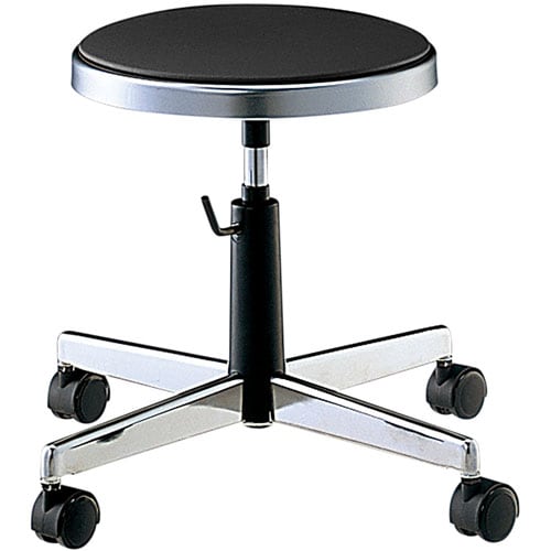 導電チェア 背なし ブラック TD−E24