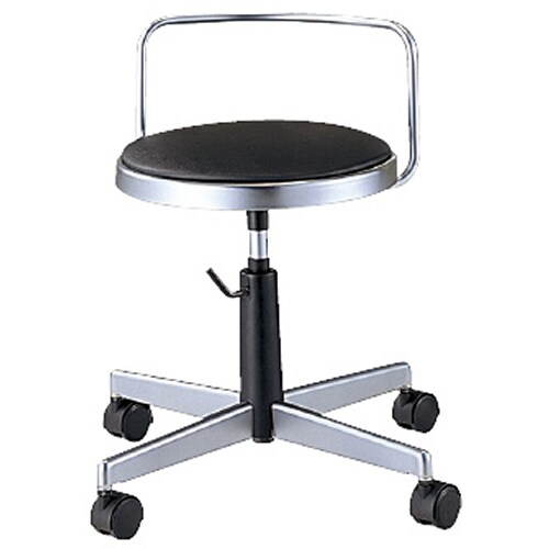 導電チェア 背付 ダークブラウン TD−E26