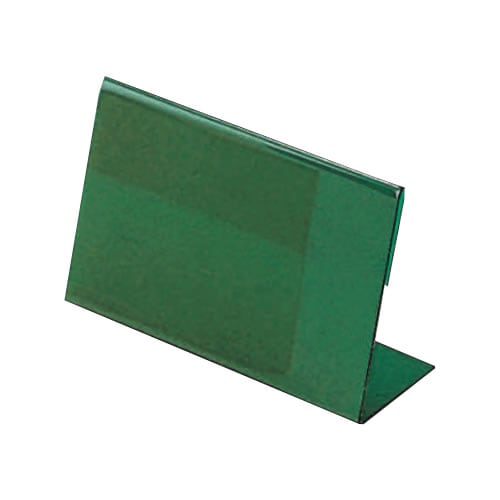 名札立 L型 グリーン