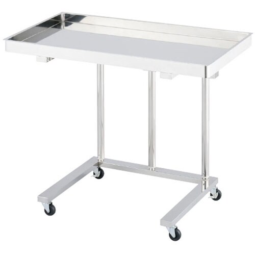 昇降式消毒盤台 1枚用 高さ850から1200mm