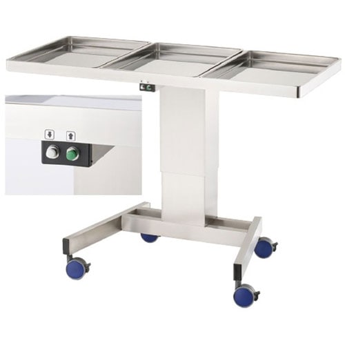 電動昇降式消毒盤台