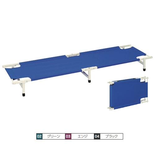 キャンバスベッド グリーン