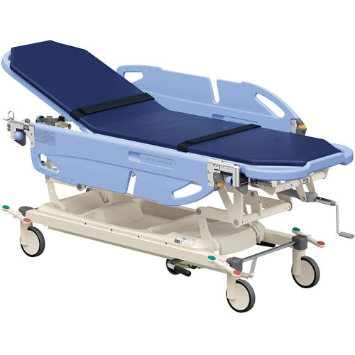 ストレッチャー 背上げ機構付