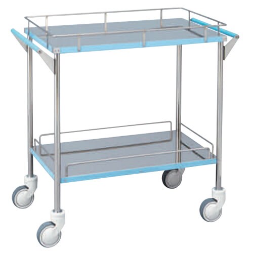 カラーライン回診車 ブルー MY−CL205B