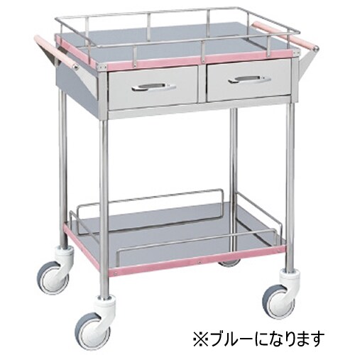 カラーライン回診車 ブルー MY−CL210B