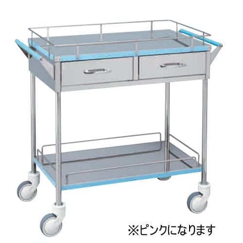 カラーライン回診車 ピンク MY−CL215P