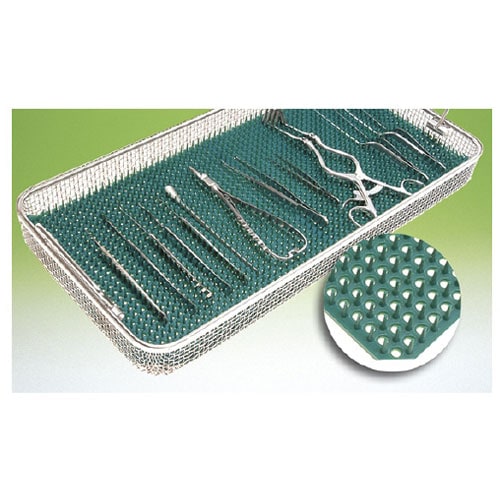 洗浄器用穴あきマット