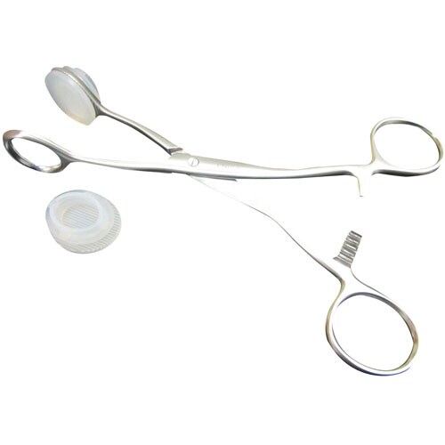 舌鉗子(コラン氏)シリコンラバー付