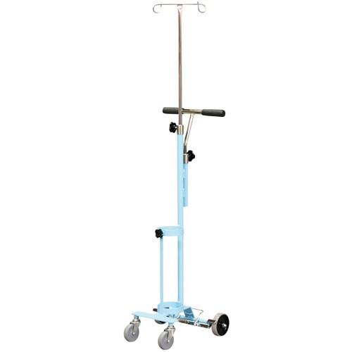 ガートル架付ボンベカートSD 500L ブルー