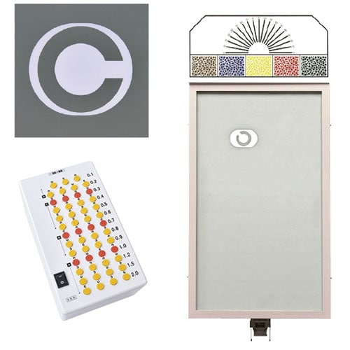 LED式視力検査器壁掛式 SK90B5