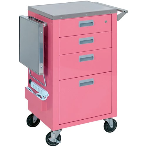 救急カート コンパクトタイプ ピンク