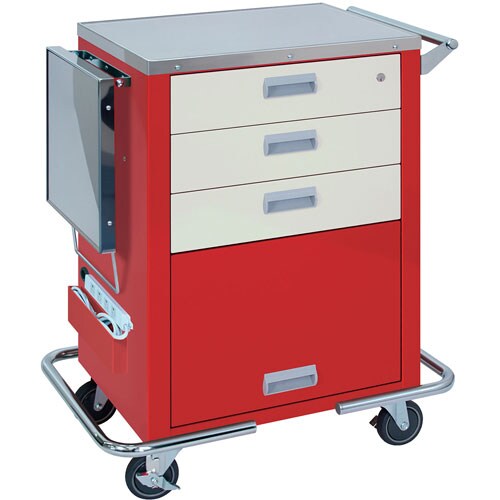 救急カート ノーマルツートンタイプ レッド