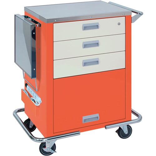 救急カート ノーマルツートンタイプ オレンジ