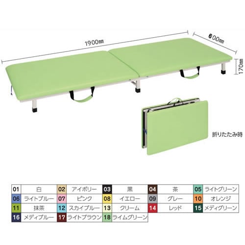 付添ポータブルベッド IV幅600×長さ1900