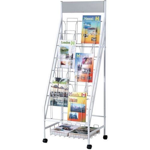 パンフレットスタンド A4・2列・7段 YS−43