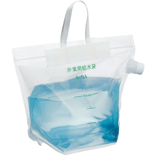 非常用給水袋(スパウト付) 4L