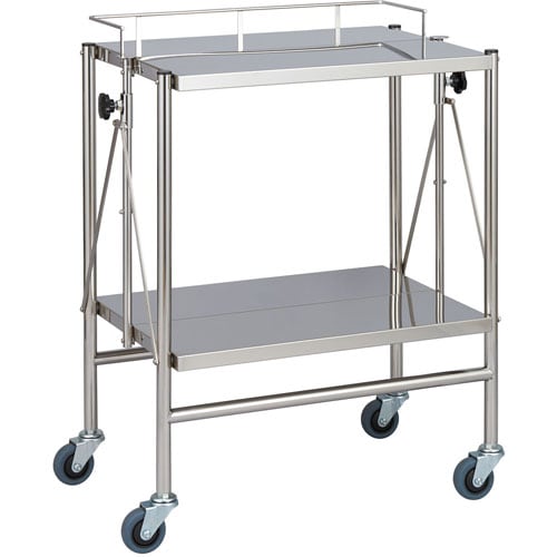 折りたたみ式器械台(自立型) 2段 MY−1582